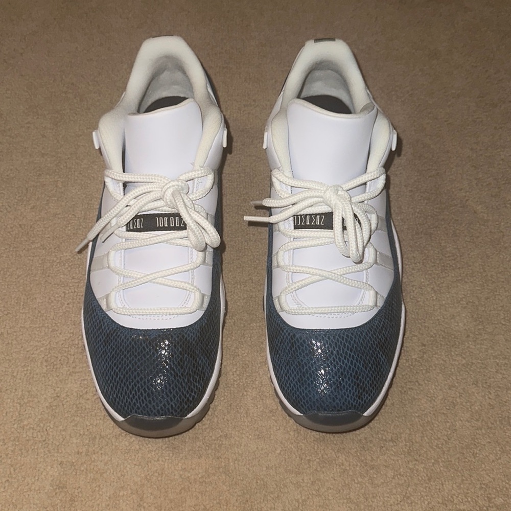 Used men’s size 12 Jordan 11 low retro snakeskin